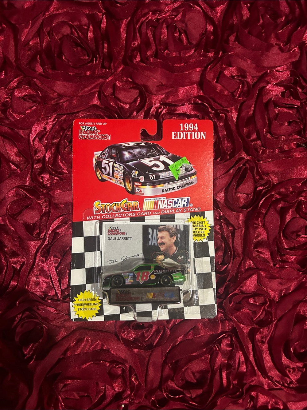 1994 Edition Kids Stock Car Toy - Dale Jarrett
